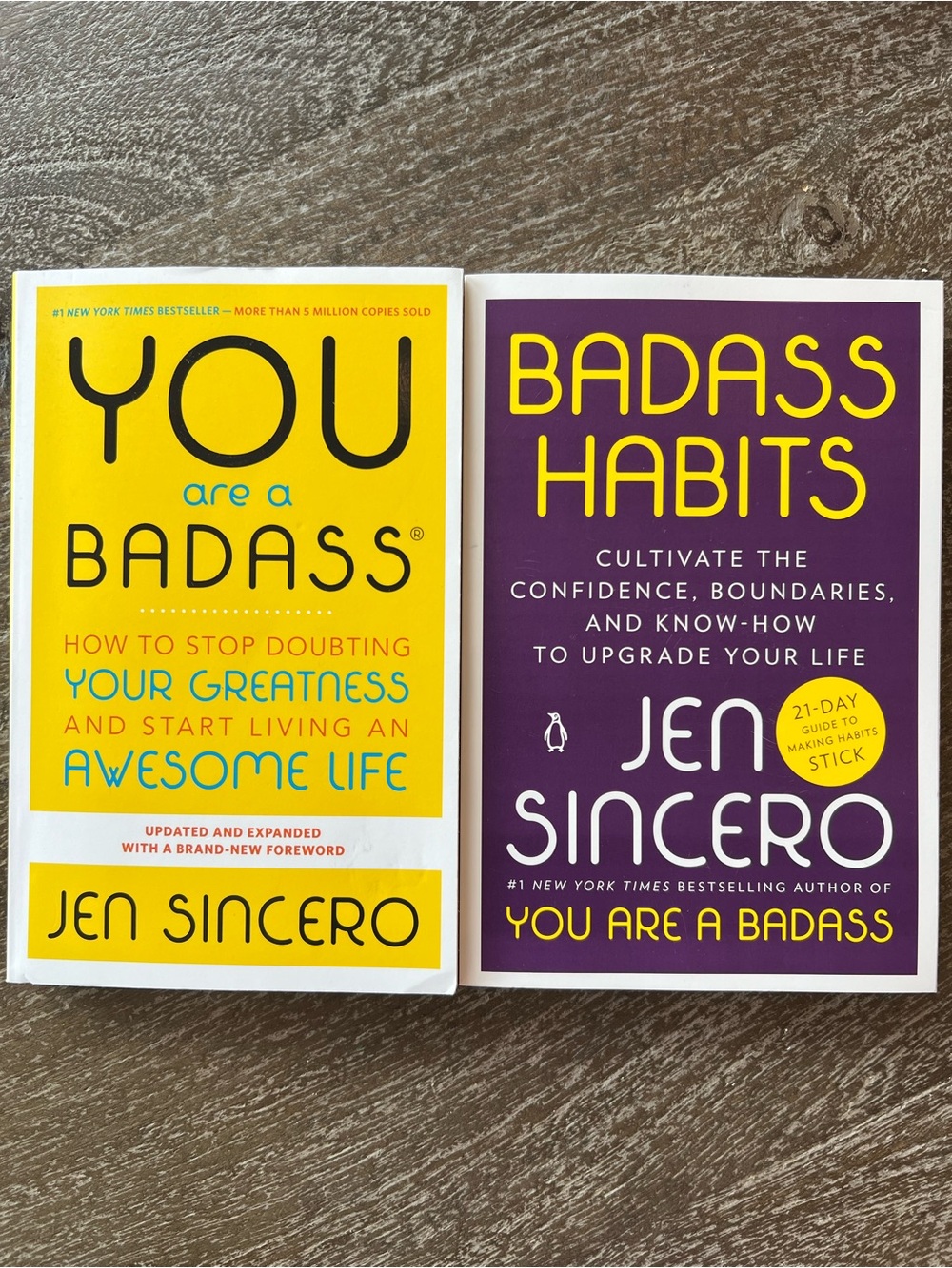 Jen Sincero Badass Book Set